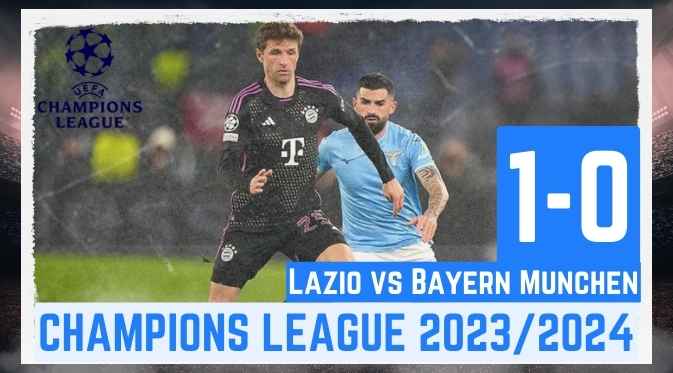 Liga Champions: Lazio vs Bayer Munchen 1-0
