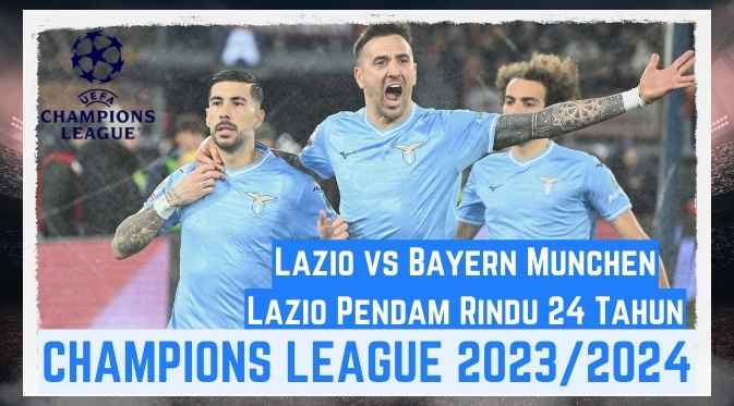 Liga Champions Lazio vs Bayer Munchen